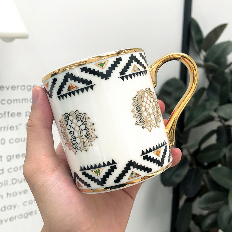 Creative Boho Ceramic Mugs