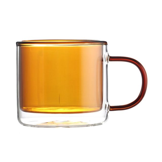 Double Wall Glass Mug