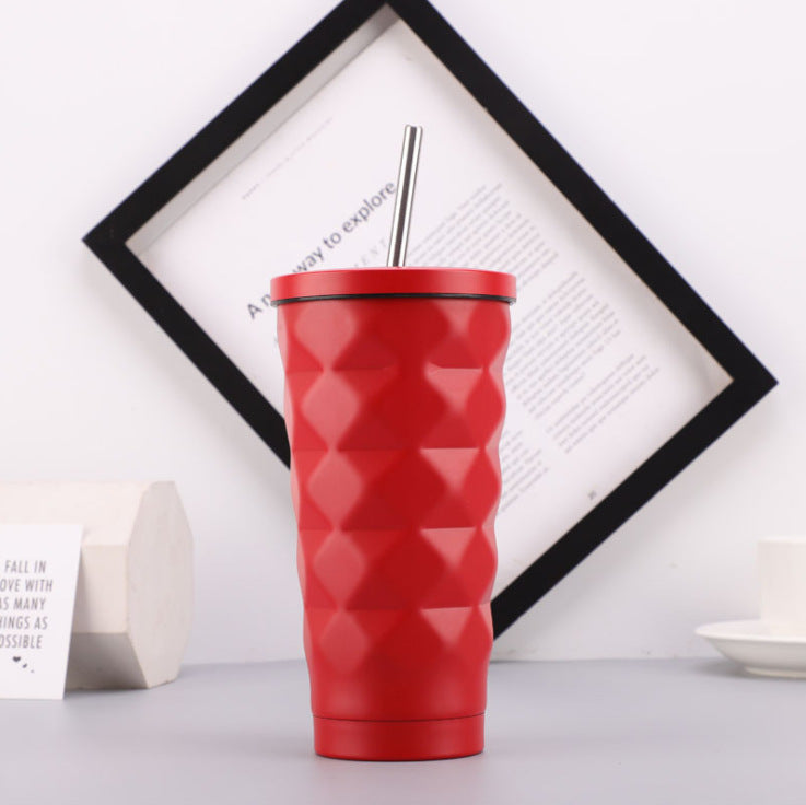 Stainless Steel Diamond Tumbler