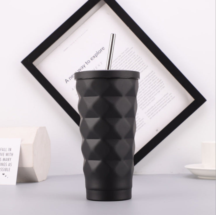 Stainless Steel Diamond Tumbler