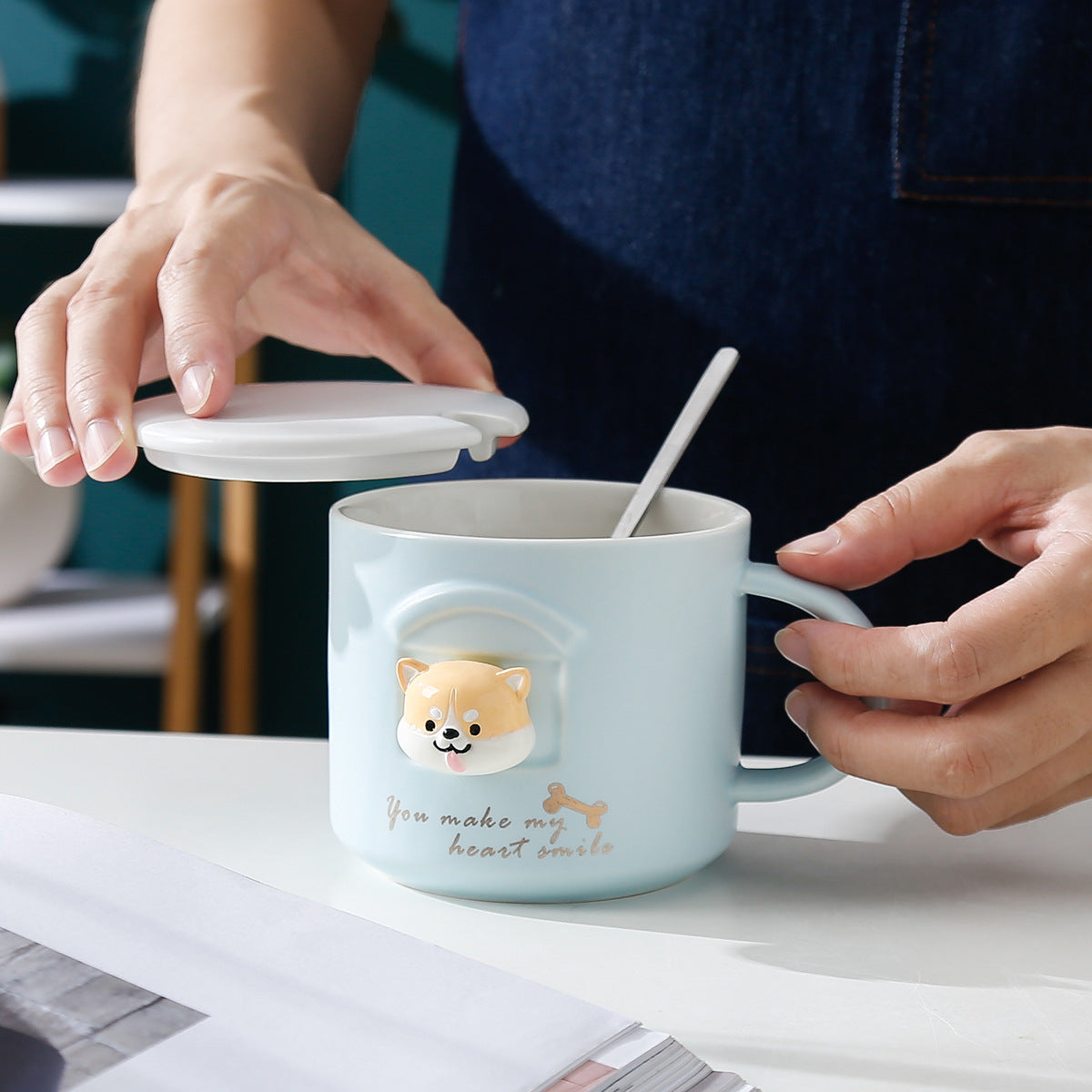 Shiba Inu Porcelain Mug