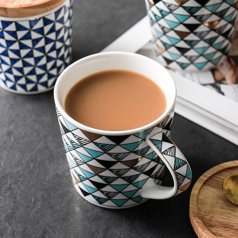 Triangle Pattern Mug