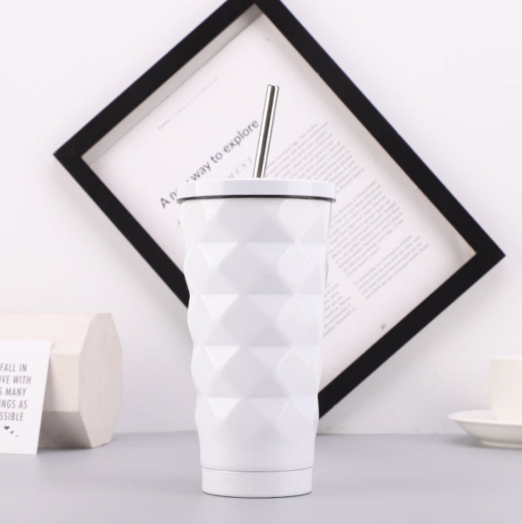 Stainless Steel Diamond Tumbler