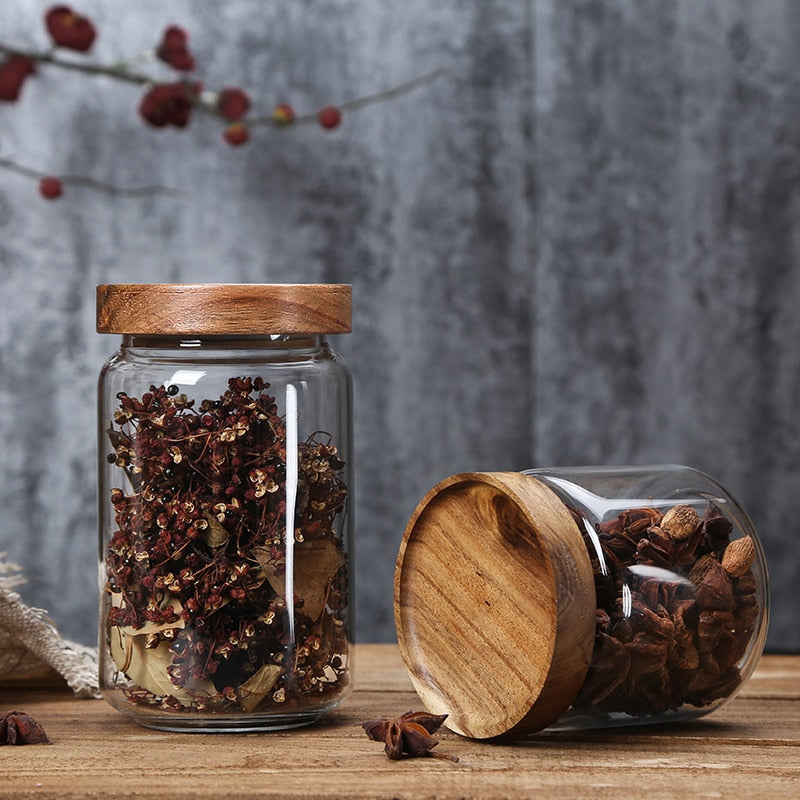 Stackable Rustic Jar Set