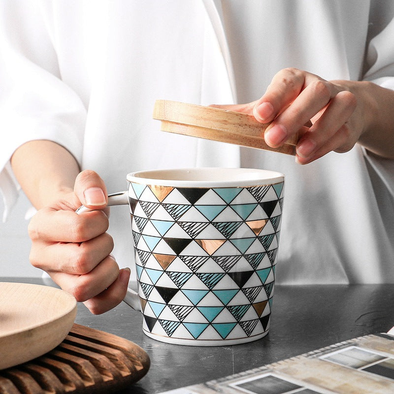 Triangle Pattern Mug