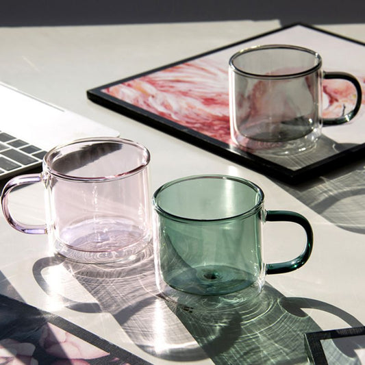 Double Wall Glass Mug