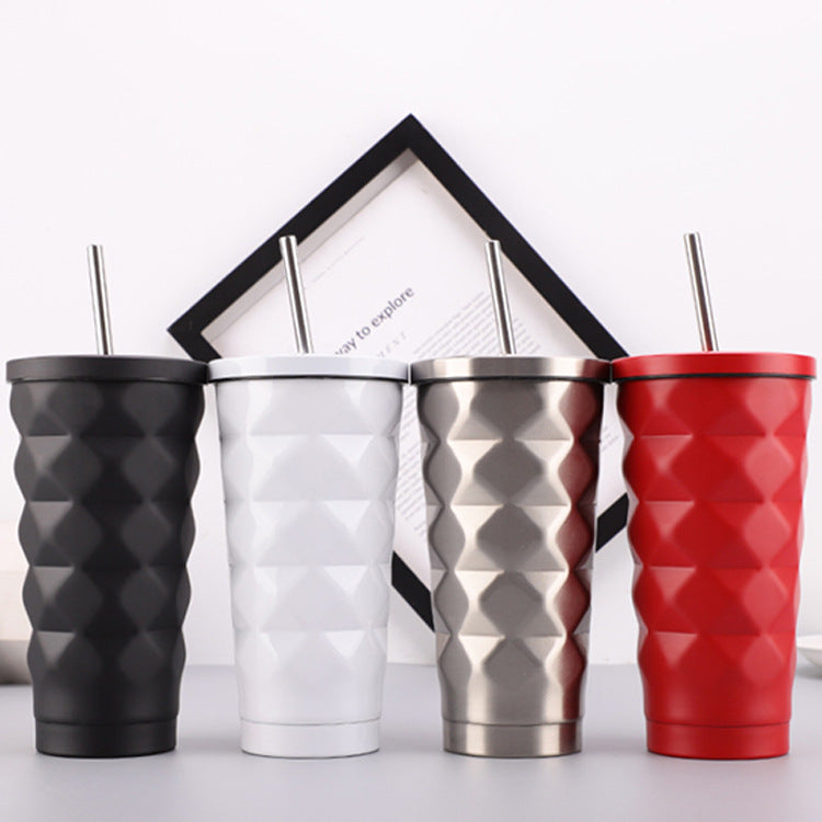 Stainless Steel Diamond Tumbler