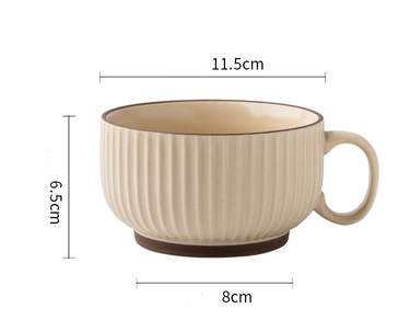 Nordic Vertical Stripe Mug