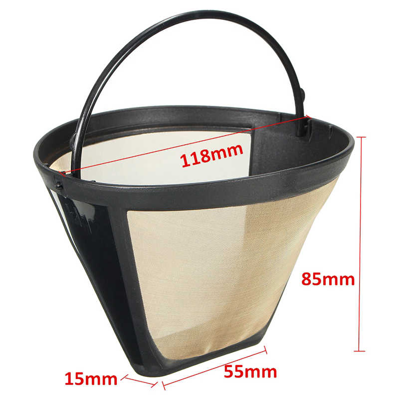 No. 4 Cone Shape Reusable Coffee Filter