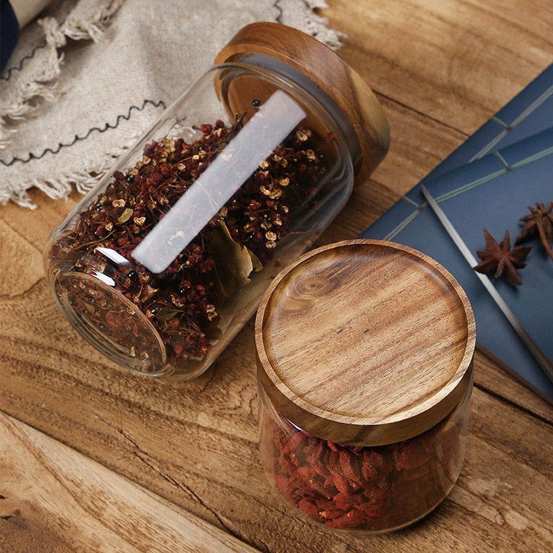 Stackable Rustic Jar Set