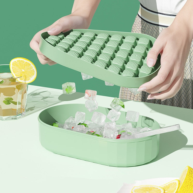 Mini Ice Cube Tray with Lid