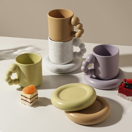 Bubble Mug & Plate Set
